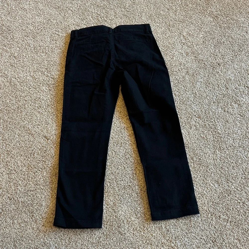 The Children's Place Boys Black Kids Dress Pants size 6 NEW